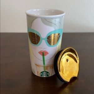 SOLD Starbucks Los Angeles Travel Mug with Ceramic Lid